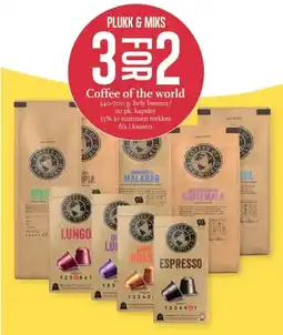 CC Mat Coffee of the world tilbud