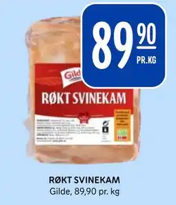Rema 1000 RØKT SVINEKAM tilbud