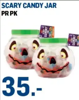Price Lagerbutikk Scary Candy Jar tilbud