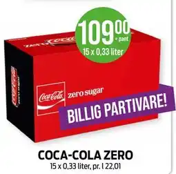 Kiwi COCA-COLA ZERO tilbud