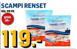 Price Lagerbutikk Dayseaday Scampi Renset tilbud