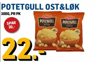 Maarud potetgull ost&løk