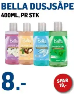 Price Lagerbutikk Bella dusjsåpe tilbud