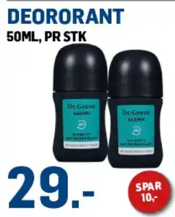 Price Lagerbutikk Dr.Greve Mann Deorant tilbud