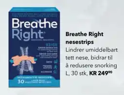 Apotek 1 Breathe Right nesestrips tilbud