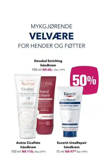 Decubal Enriching håndkrem