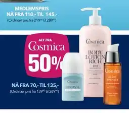 Apotek 1 ALT FRA Cosmica tilbud