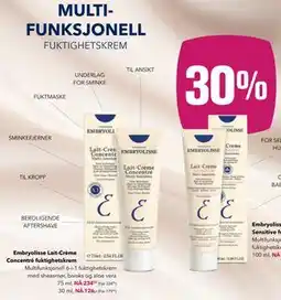 Apotek 1 Embryolisse Lait-Crème Concentré fuktighetskrem tilbud