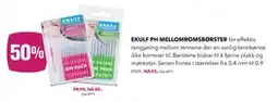 Apotek 1 EKULF PH MELLOMROMSBØRSTER tilbud