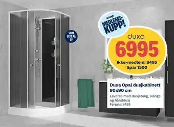 Duxa Opal dusjkabinett