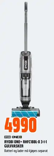 Coop Obs Ryobi One+ Ryobi One+ Rhfc18bl-0 3-i-1 gulvvasker tilbud