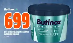 Coop Obs Butinox premium 03/matt interiørmaling tilbud