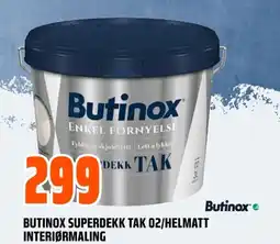 Coop Obs Butinox superdekk tak 02/helmatte tilbud