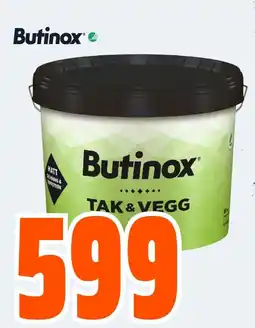 Coop Obs Butinox tak & vegg tilbud