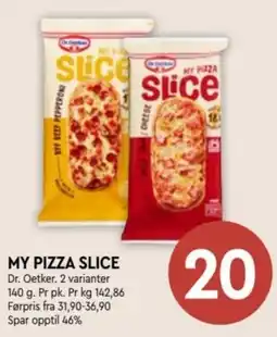 Coop Mega Dr. Oetker My Pizza Slice tilbud