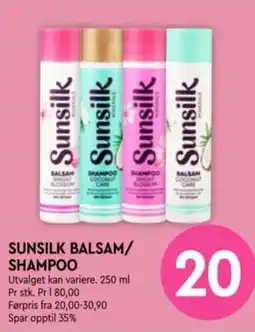 Coop Mega Sunsilk balsam/shampoo tilbud