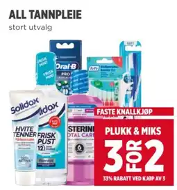 Meny All tannpleie tilbud