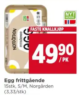 Meny Norgården egg frittgående tilbud