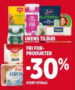 Meny Frie produkter tilbud