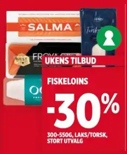 Meny FiskeLoins tilbud