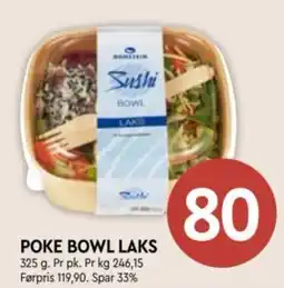 Coop Mega Donstein Sushi Bowl Laks tilbud