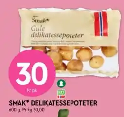 Coop Mega Smak* delikatessepoteter tilbud