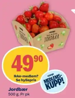 Coop Mega Coop Jordbær tilbud