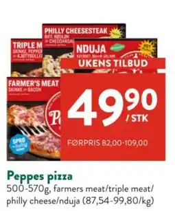 Jacobs Peppes pizza tilbud