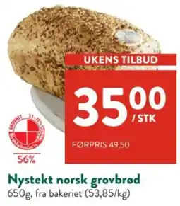 Jacobs Nystekt grovbrød tilbud