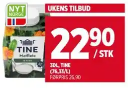 Meny Tine Matfløte tilbud