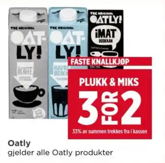 Meny Oatly tilbud