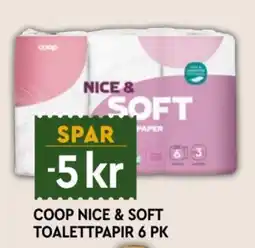 Coop Mega Coop nice & soft toalettpapir tilbud