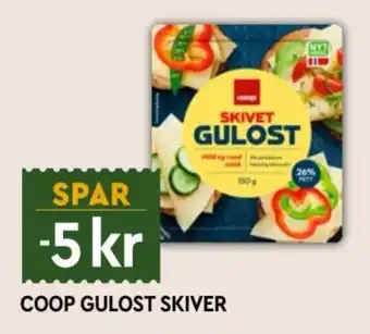 Coop Mega Coop gulost skiver tilbud