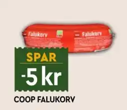 Coop Mega Coop Falukorv tilbud