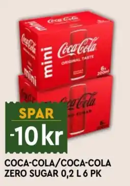 Coop Mega Coca-Cola/Coca-Cola Zero Sugar tilbud