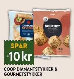 Coop Mega Coop Diamantstykker & Gourmetstykker tilbud