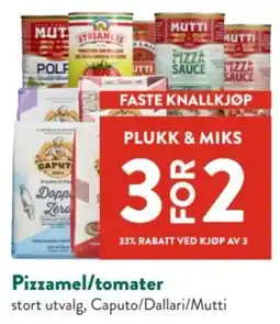 Jacobs Pizzamel/tomater tilbud