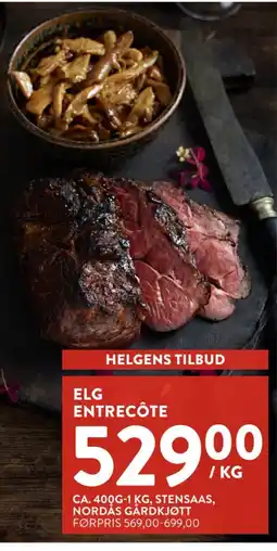 Jacobs Elg entrecôte tilbud