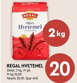 Coop Mega REGAL HVETEMEL tilbud