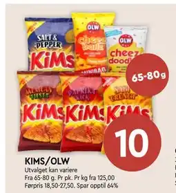 Coop Mega KIMS/OLW tilbud