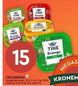 Coop Mega TINE KREMGO tilbud