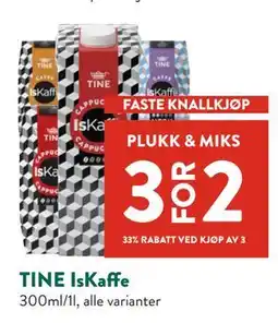 Jacobs TINE IsKaffe tilbud