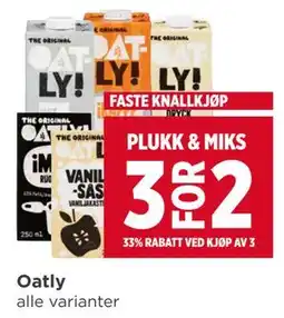 Meny Oatly tilbud