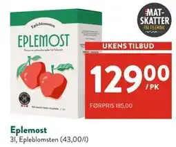 Jacobs Eplemost tilbud