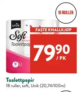 Jacobs Toalettpapir tilbud