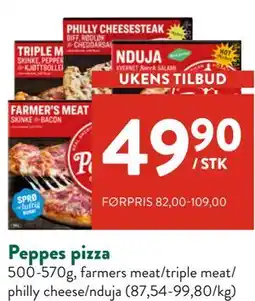 Jacobs Peppes pizza tilbud