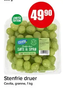 Spar Stenfrie druer tilbud