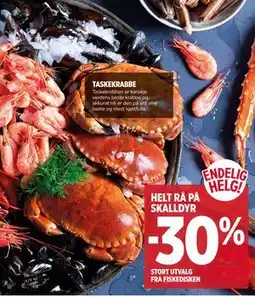 Meny HELT RÅ PÅ SKALLDYR tilbud