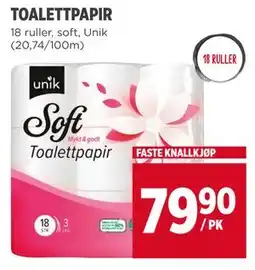 Meny TOALETTPAPIR tilbud