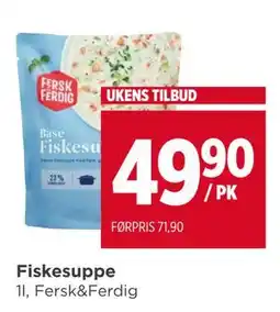 Meny Fiskesuppe tilbud